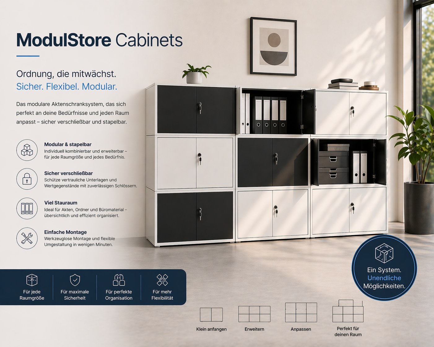 ModulStore Cabinets - Modular Storage